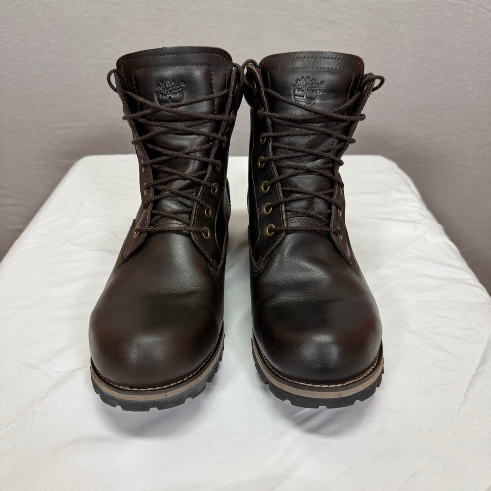 Timberland Earthkeepers Mens 11.5 Dark Brown Leather 6‎ Inch Boots
